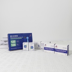 Bandelettes de Test EZCHEK G-425-3S-Boîte de 120 Bandelettes