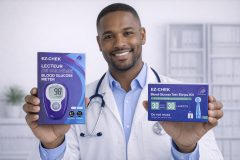 Bandelettes de Test EZCHEK G-425-3S-Boîte de 30 Bandelettes