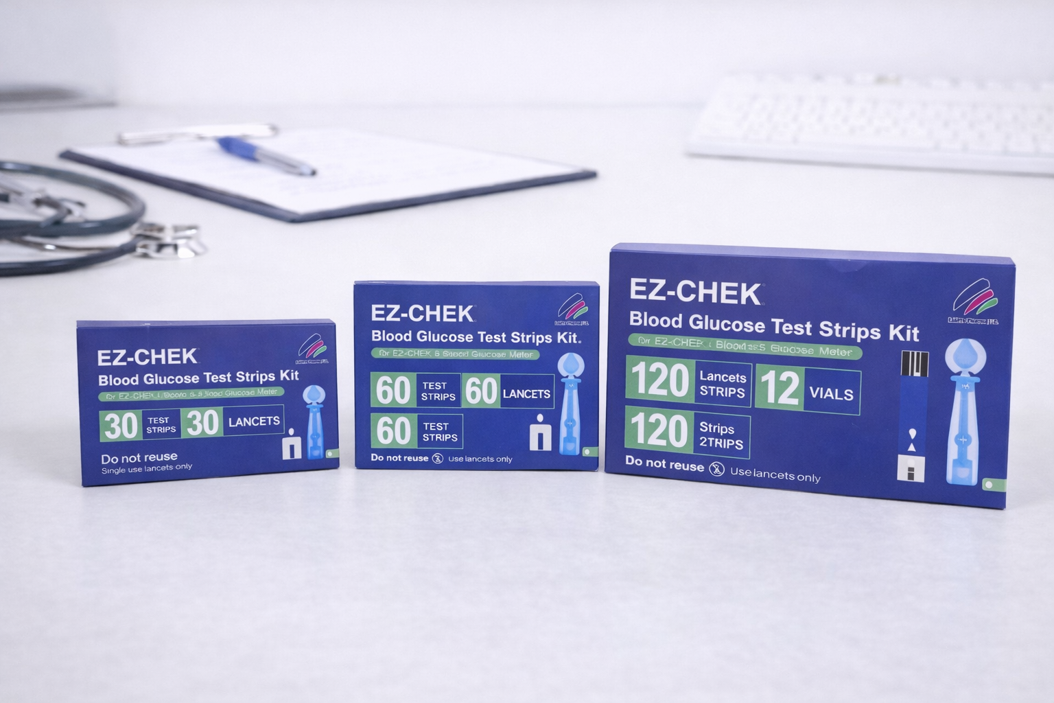Bundle:EZCHEK G-425-3 with EZCHEK G-425-3S 30:60:120 Strips