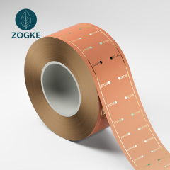 64mm Width 3000m Length ZOGKE Tipping Paper | Custom Print Perforated Tipping Paper for Cigarette Assembly