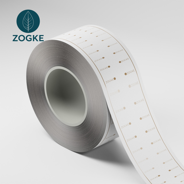 Bulk ZOGKE 64mm×3000m Tipping Paper | Factory Direct Cigarette Tipping Paper Rolls with Fast Shipping