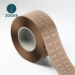 Customizable ZOGKE 64mm×3000m Tipping Paper | Branded Tipping Paper for Premium Tobacco Packaging