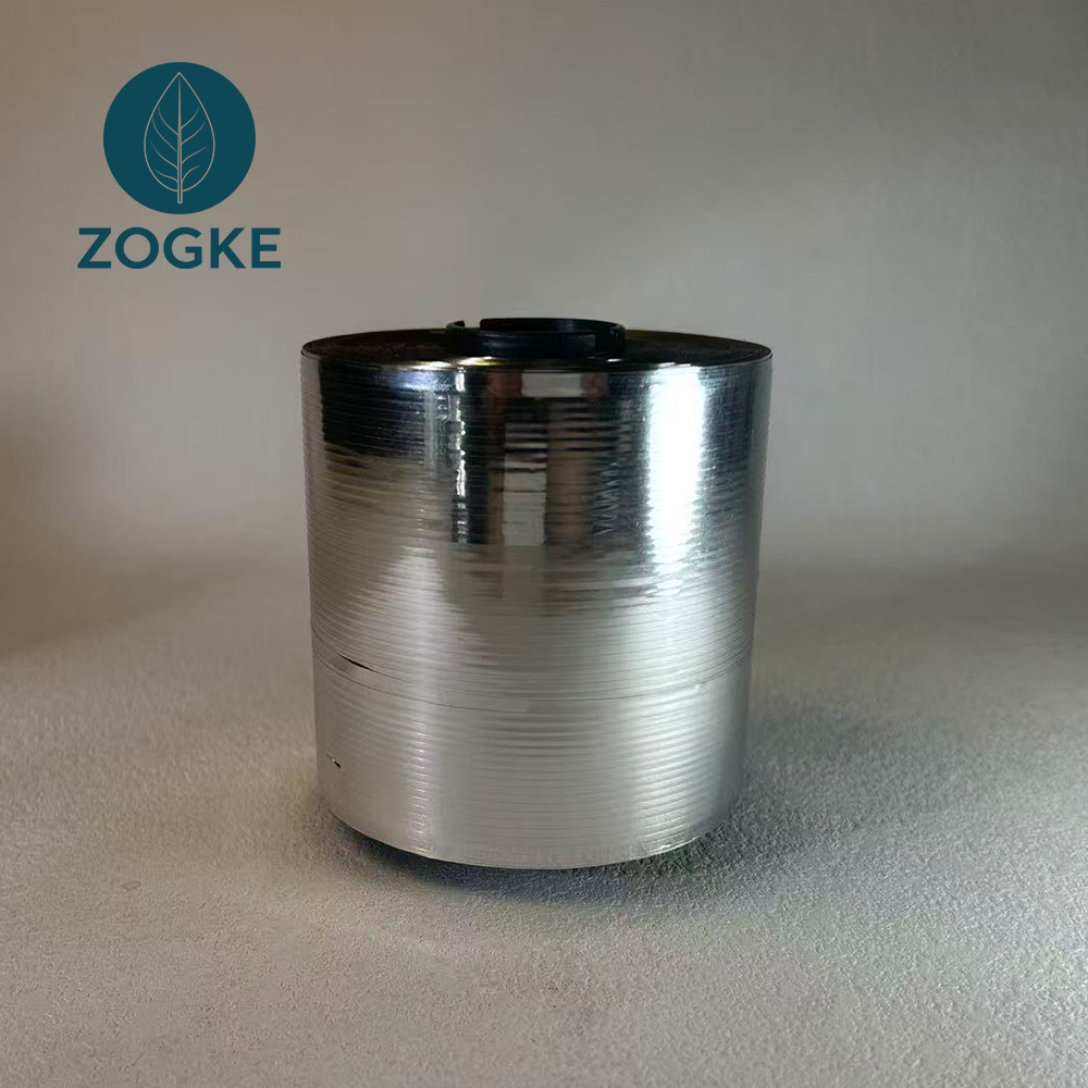 10000m Roll No Wrinkles Good Shrink Silver Line Tear Strip Tapes