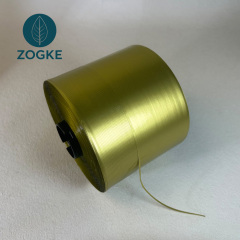 Custom Logo 3.5mm Golden Tear Strip Tape Strong Self-Adhesive MOPP Material for Tobacco Outer Box Opening 30mm Width Bag Sealing