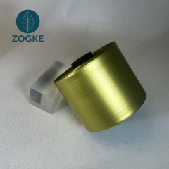 Bopp Gold 30mm Adhesive Sticker Single Line Tear Tape for Easy Opening of Tobacco Boxes and Bags MOPP Material