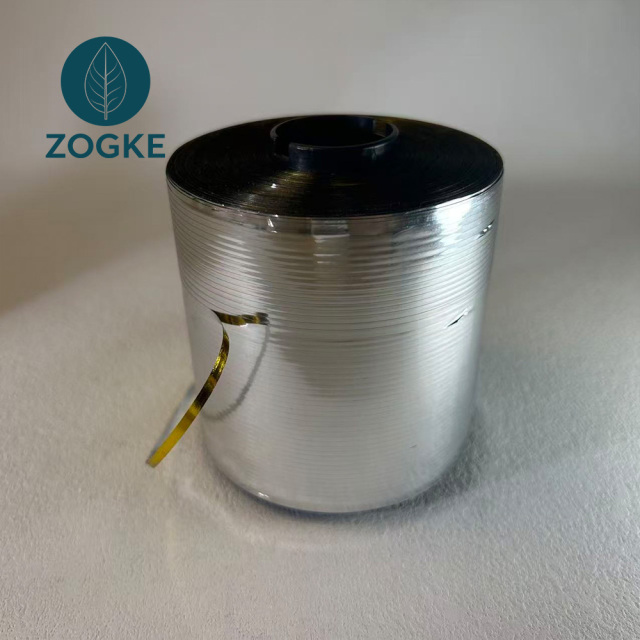 10000m Roll No Wrinkles Good Shrink Silver Line Tear Strip Tapes