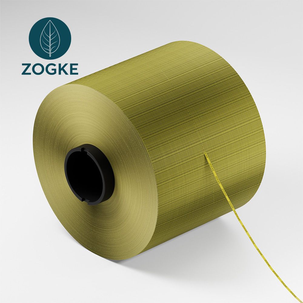 Custom Logo 3.5mm Golden Tear Strip Tape Strong Self-Adhesive MOPP Material for Tobacco Outer Box Opening 30mm Width Bag Sealing