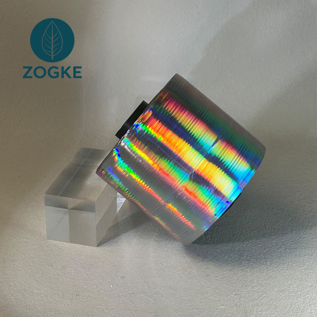 Flexible Packaging Customize Colorful Tear Strip Tape in Pressure Sensitive Recyclable BOPP Material