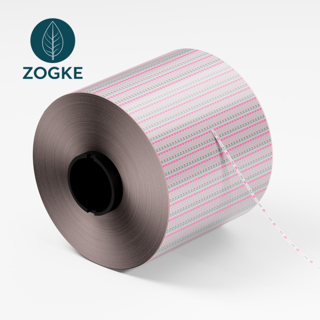 Colorful 2.5mm Width Customization Design Single Side Adhesive Packing Tear Strip Tape Shisha Tobacco Packaging