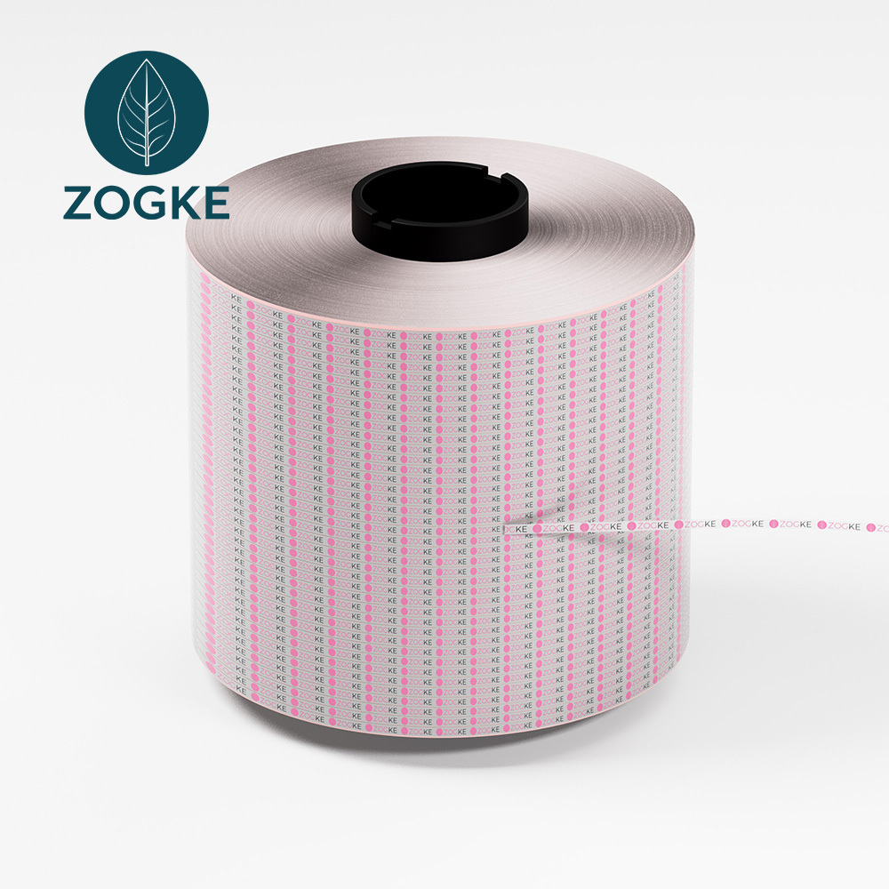 Opaque Security Thread Clear BOPP Tear Tape with Acrylic Adhesive for Tobacco Packing for Sealing Cigarettes Package