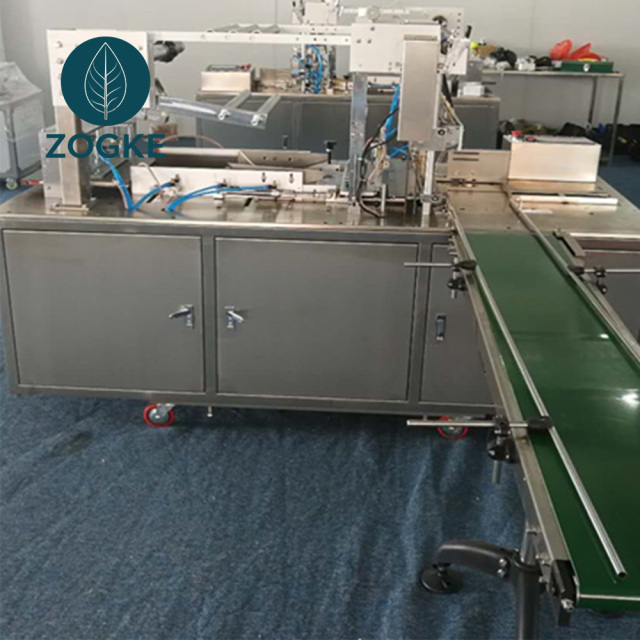 Cigarette Cosmetic Playing Card Cellophance Wrapping Packing Machine