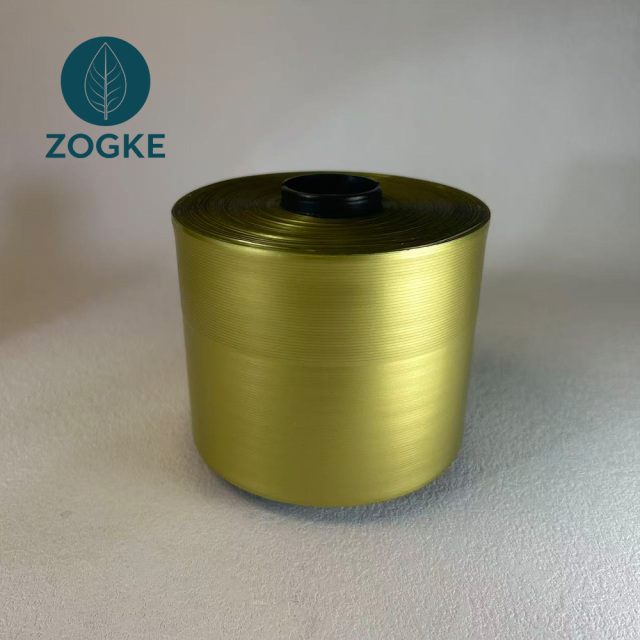 Single Dot Gold Line Cigarette Tear-off Tape in 2mm Width Along the Stick Vines Strip