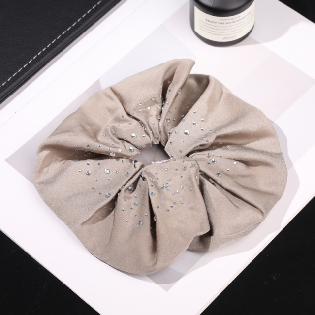 Custom Hair Scrunchies Personalized Satin Cotton Towel Velvet Chiffon Microfiber, Silk and Other Fabrics Printing Flag