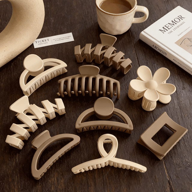 Large Clip Headwear High End Hair Clip Pearl Summer Shark Clip Headwear