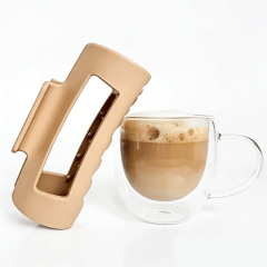 AS Wholesale New Arrival Hot Sale Flexible Soft Silicone Acsesorios for Women Anticollision Hair Claw Clip Artstar