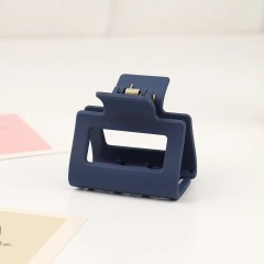 Square Hair Claw Clip 5cm ABS Matte Finish Small Size for Women Girls Daily Use Party Hair Accessories