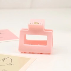 Square Hair Claw Clip 5cm ABS Matte Finish Small Size for Women Girls Daily Use Party Hair Accessories