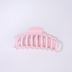 Matte Flexible Hair Claw Clip Keel-Shape Shark Fashion Custom Soft Hair Clips 4.33in Medium Soft Cloud Clip Women's Party