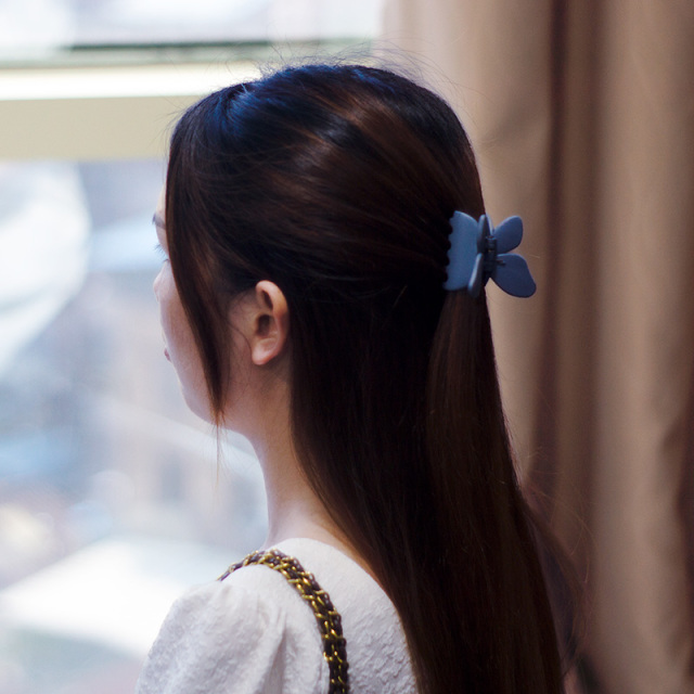Kloean Casual Cute Small Middle Butterfly Accessories Hair Claw Clip Hair Accessories for Women Hair Artstar