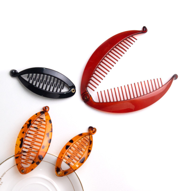 Artstar Wholesale Fish Banana Hair Accessories Plastic Small Size Fish Hair Clips
