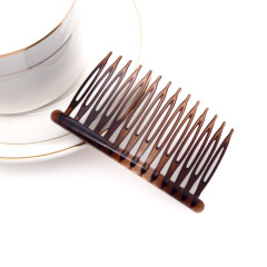 Custom Logo Elegant Wedding Accessories Plastic Hair Twisit Comb Comb Hair Clips 14 24 Pins Side Hair Comb