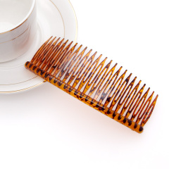 Custom Logo Elegant Wedding Accessories Plastic Hair Twisit Comb Comb Hair Clips 14 24 Pins Side Hair Comb