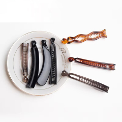 Artstar Plastic Thin Banana Twist Hair Clips Barrettes for Long Hair Ponytail