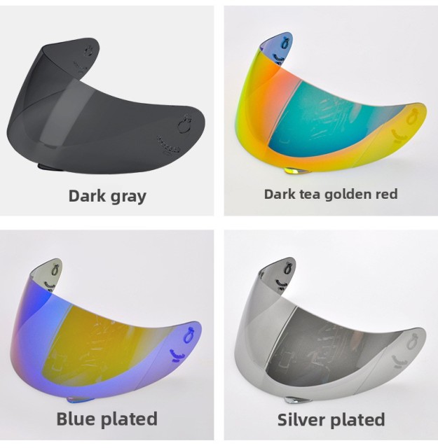 Motorcycle Helmet Visor Lens Adapter KYT K2 Day Night Universal REVO Full-Face Windshield Protective Lens
