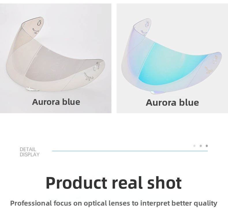 Motorcycle Helmet Visor Lens Adapter KYT K2 Day Night Universal REVO Full-Face Windshield Protective Lens