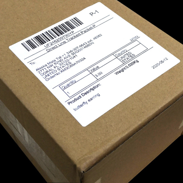 Direct Thermal Label ECA0001