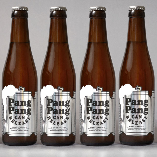 Silver BOPP Label BGR0001
