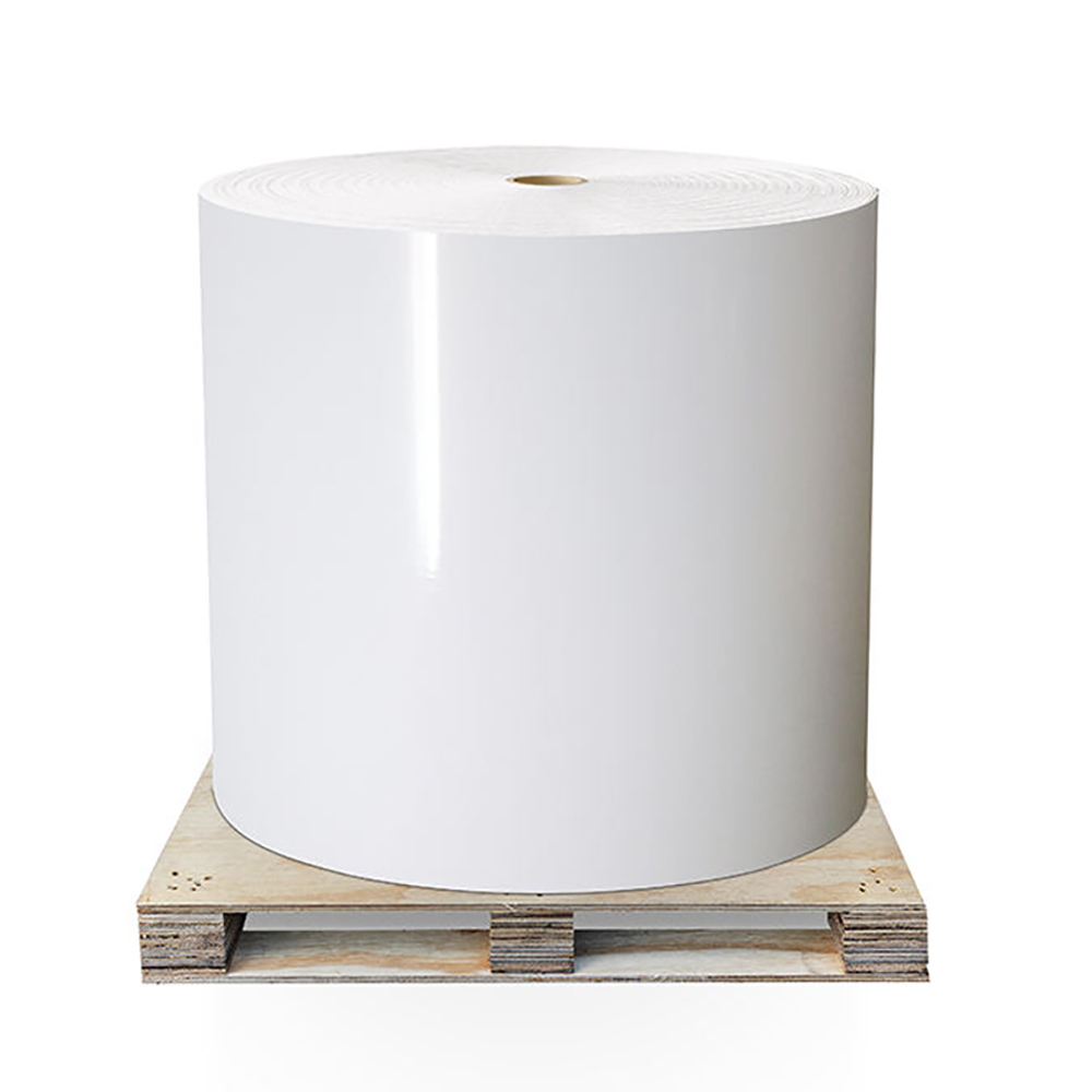 Glossy White PET Label 0001