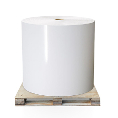 Glossy White PET Label 0001