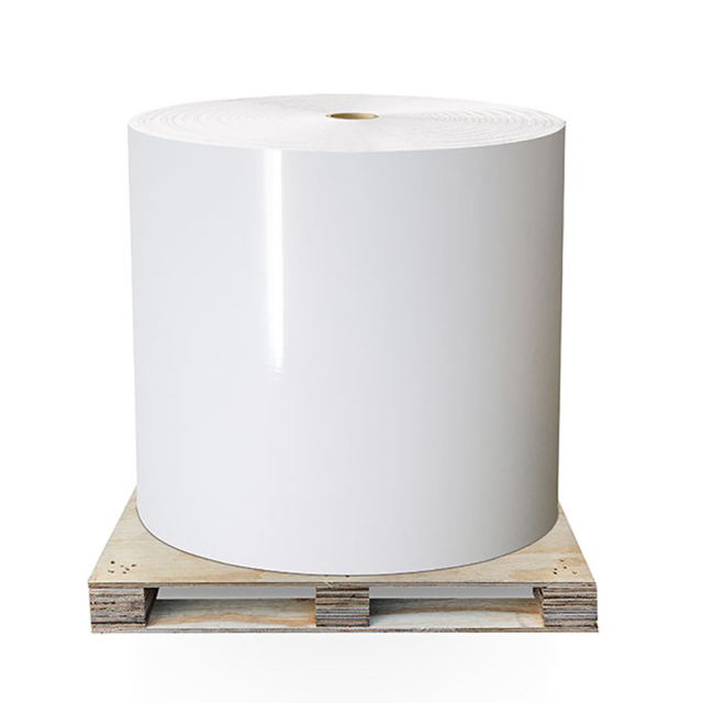 Glossy White PET Label 0001