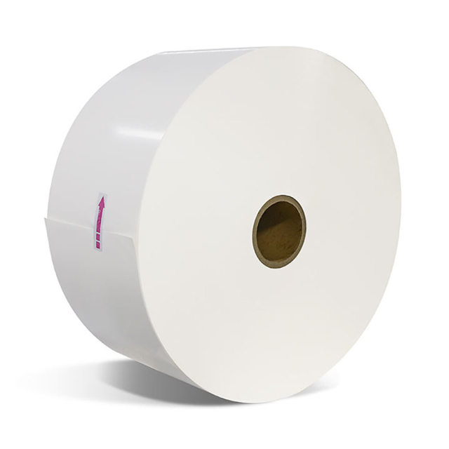 Glossy White PET Label 0001