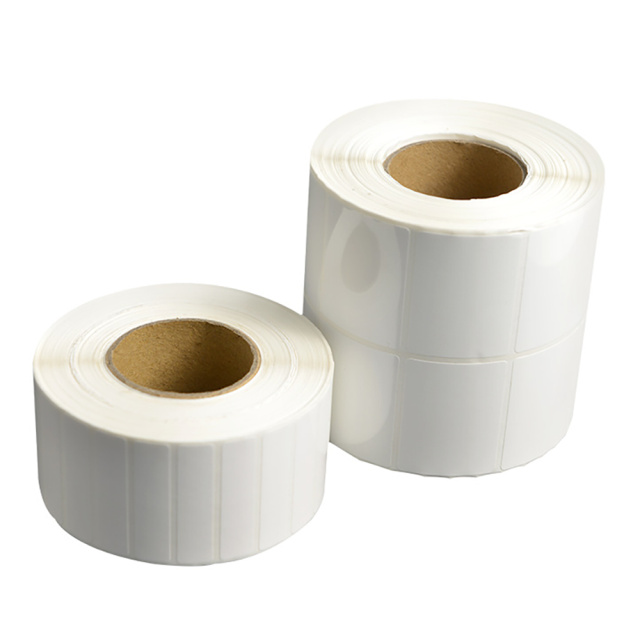 Glossy White PET Label 0001
