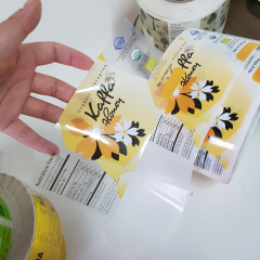 Clear Flexible PVC Label Films