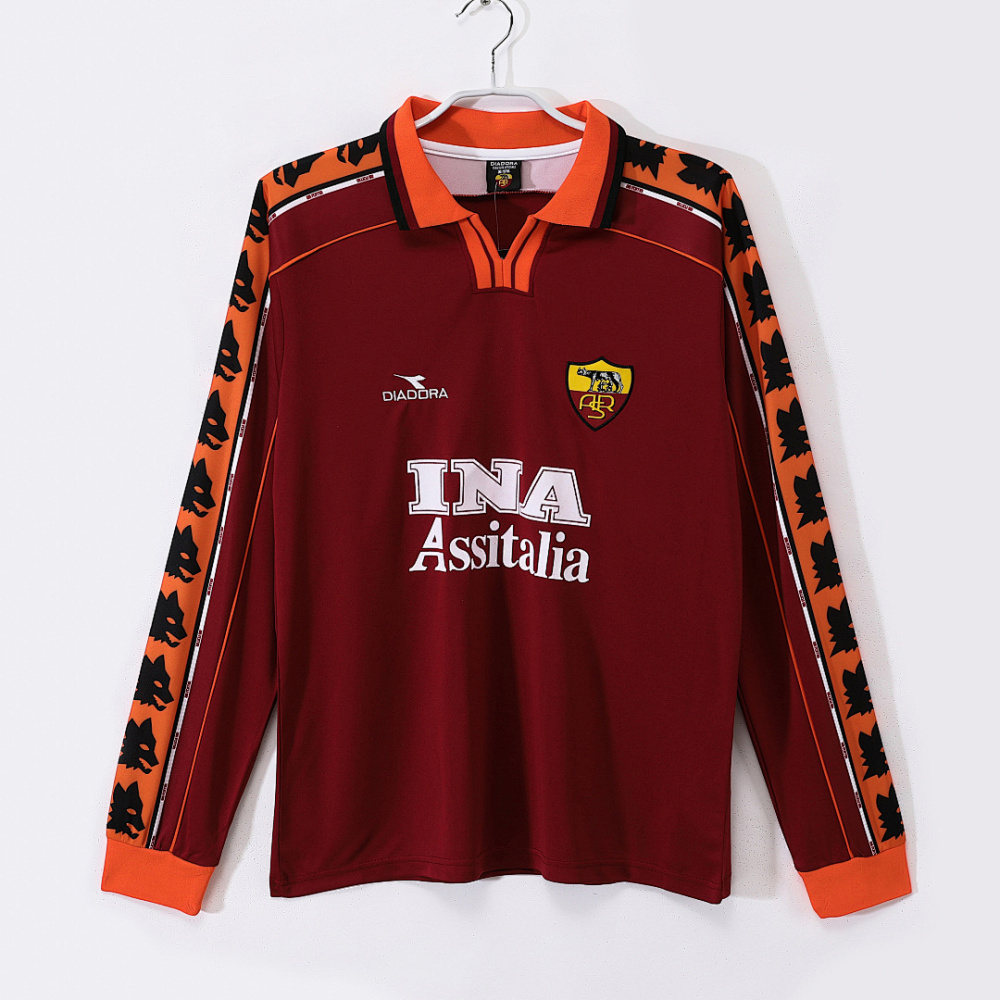 1998/99 season Roma Long sleeved Retro