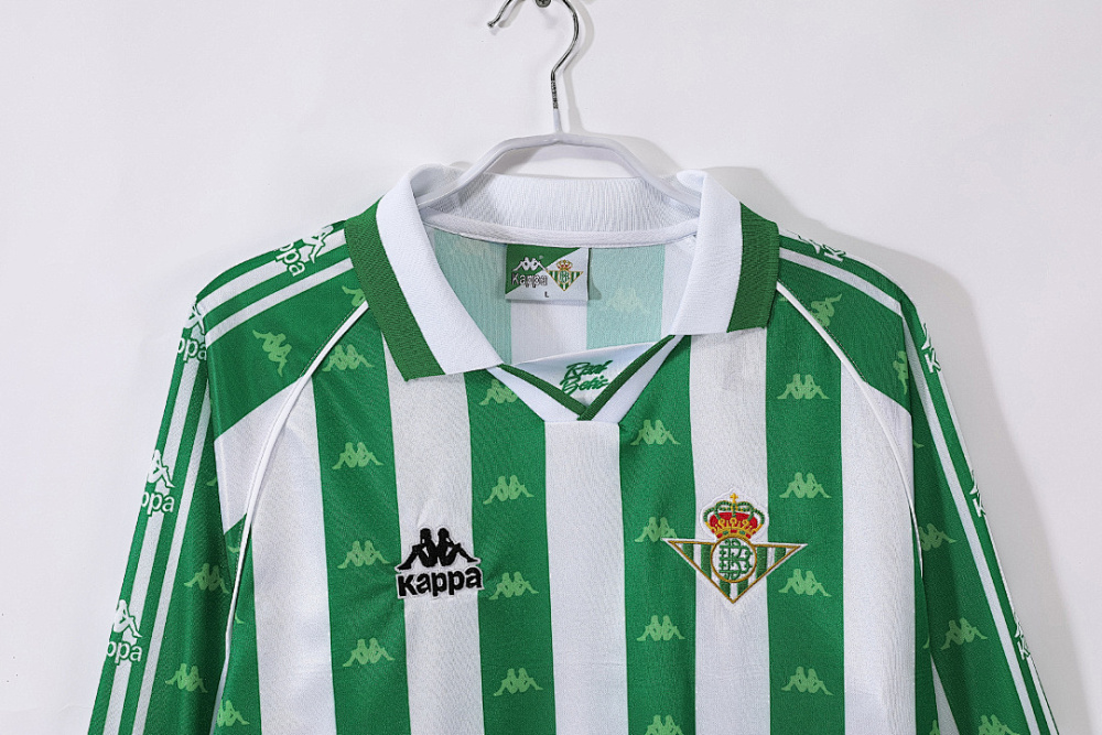 1995/97 season Real Betis Home Long sleeved Retro