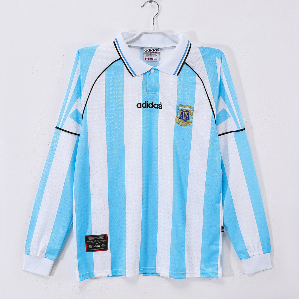 1996/97 season Argentina Home Long sleeved Retro
