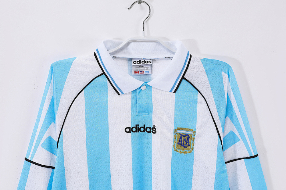 1996/97 season Argentina Home Long sleeved Retro