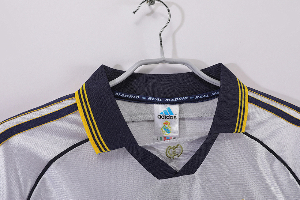 1998/00 season Real Madrid Home Long sleeved Retro