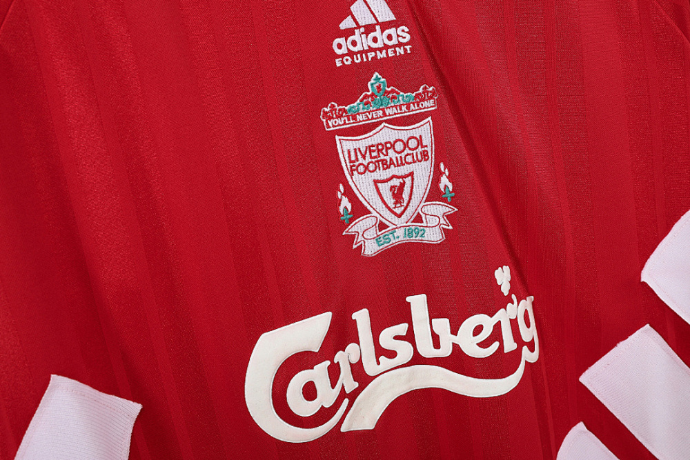 1993/95 season Liverpool Home Long sleeved Retro