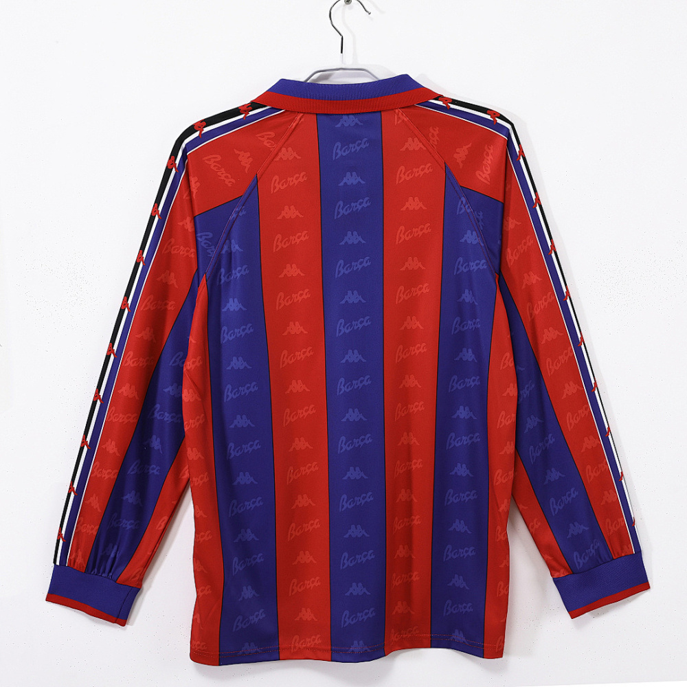 1995/97 season Barcelona Home Long sleeved Retro