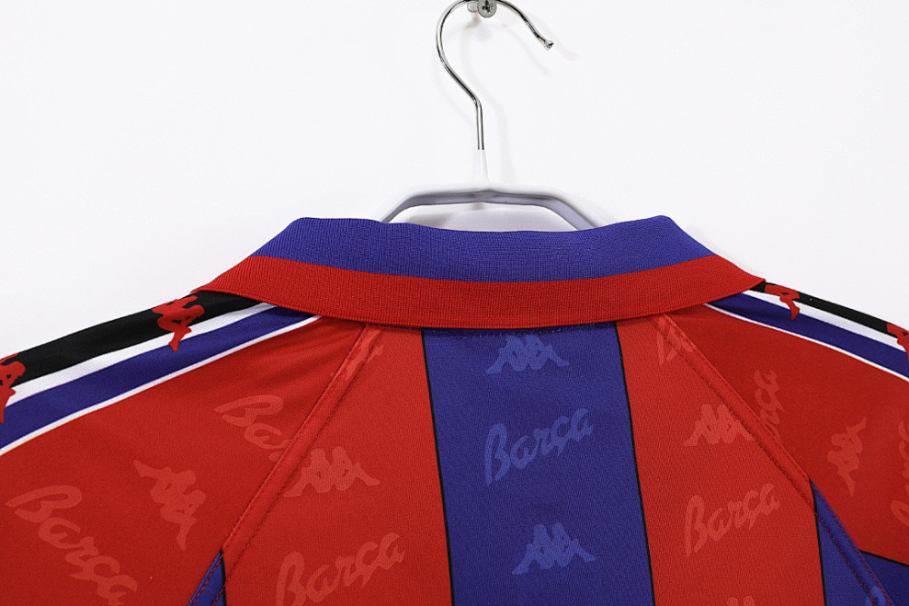 1995/97 season Barcelona Home Long sleeved Retro
