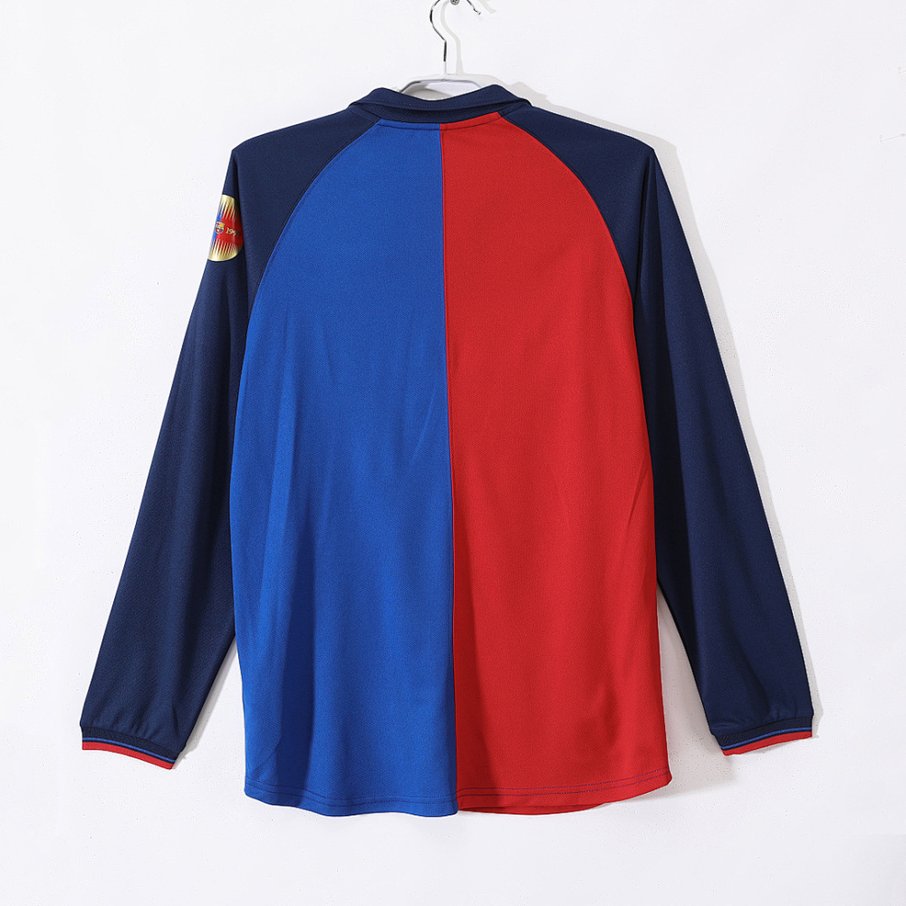 1999/00 season Barcelona Home Long sleeved Centennial Edition