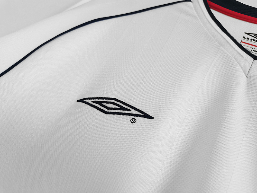 2002 season England Home Long sleeved Retro