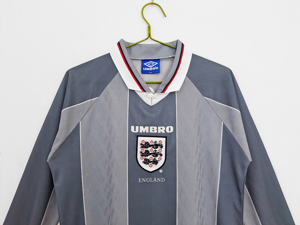 1996 season England Away Long sleeved Retro