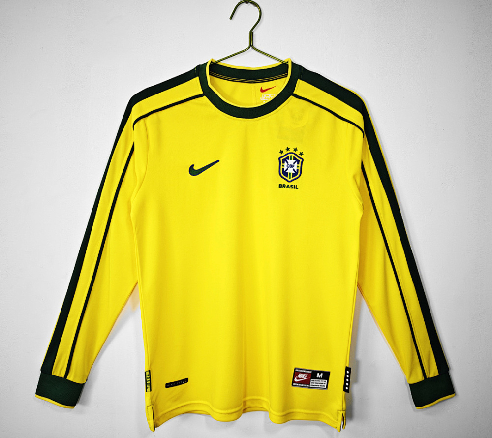 1998 season Brazil Home Long sleeved Retro
