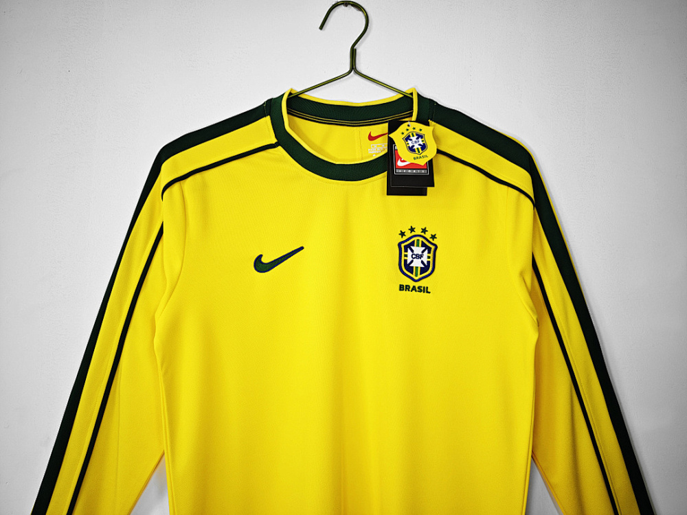 1998 season Brazil Home Long sleeved Retro
